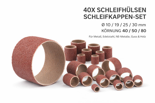 40x schleifhülsen - 40x,