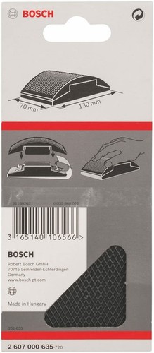 Bosch gummi handschleifblock - bosch,