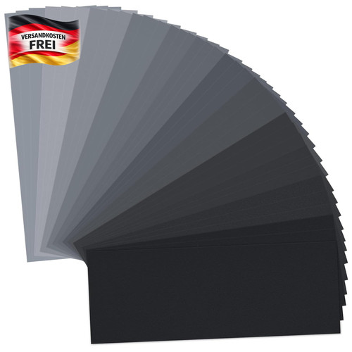 Schleifpapier set stück - schleifpapier, 36