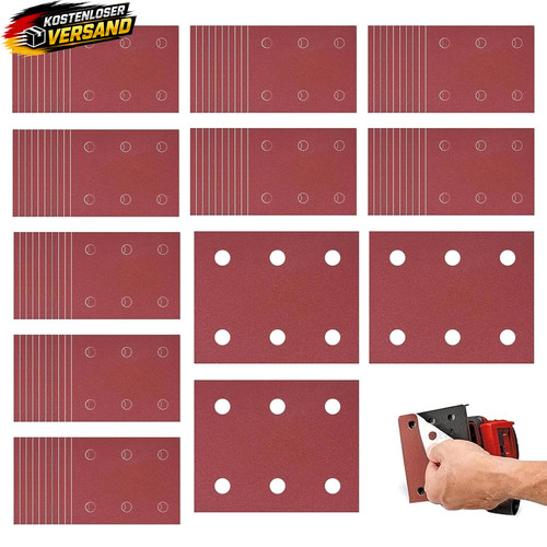 Tlg schleifpapier 115 101 - 90-tlg., 115×101